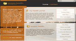 Desktop Screenshot of accesshealth.org