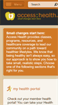 Mobile Screenshot of accesshealth.org